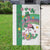 St Patricks Day Flamingo Welcome Garden Flag Lucky Shamrock Leprechaun