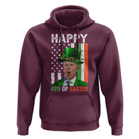 Funny Biden St Patricks Day Hoodie Happy 4th Of Easter American Irish Flag Shamrock