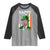 Funny Biden St Patricks Day Raglan Shirt Happy 4th Of Easter American Irish Flag Shamrock