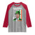 Funny Biden St Patricks Day Raglan Shirt Happy 4th Of Easter American Irish Flag Shamrock
