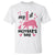 My First Mother's Day T Shirt New Mom Mama Bear Pink Baby Girl - Wonder Print Shop
