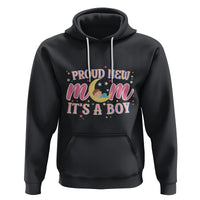 First Mother's Day Hoodie Proud New Mom It's A Boy Blue Baby - Wonder Print Shop