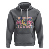 First Mother's Day Hoodie Proud New Mom It's A Boy Blue Baby - Wonder Print Shop