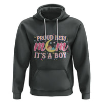 First Mother's Day Hoodie Proud New Mom It's A Boy Blue Baby - Wonder Print Shop