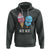First Mother's Day Hoodie Ice Ice Baby Blue Pink Icecream - Wonder Print Shop