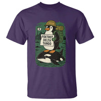 Funny Penguin Resist T Shirt No Tarriffs Activism Graphic