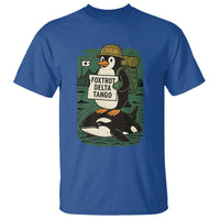 Funny Penguin Resist T Shirt No Tarriffs Activism Graphic