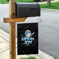 Celestial Moon Joy 2026 Garden Flag Rocket Launch '26 Lunar Mission Celebration