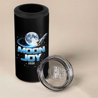 Celestial Moon Joy 2026 4 in 1 Can Cooler Tumbler Rocket Launch '26 Lunar Mission Celebration