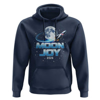 Celestial Moon Joy 2026 Hoodie Rocket Launch '26 Lunar Mission Celebration
