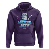 Celestial Moon Joy 2026 Hoodie Rocket Launch '26 Lunar Mission Celebration