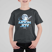 Celestial Moon Joy 2026 T Shirt For Kid Rocket Launch '26 Lunar Mission Celebration