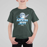 Celestial Moon Joy 2026 T Shirt For Kid Rocket Launch '26 Lunar Mission Celebration