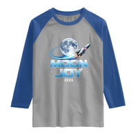 Celestial Moon Joy 2026 Raglan Shirt Rocket Launch '26 Lunar Mission Celebration