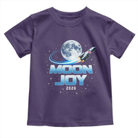 Celestial Moon Joy 2026 Toddler T Shirt Rocket Launch '26 Lunar Mission Celebration