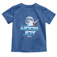 Celestial Moon Joy 2026 Toddler T Shirt Rocket Launch '26 Lunar Mission Celebration