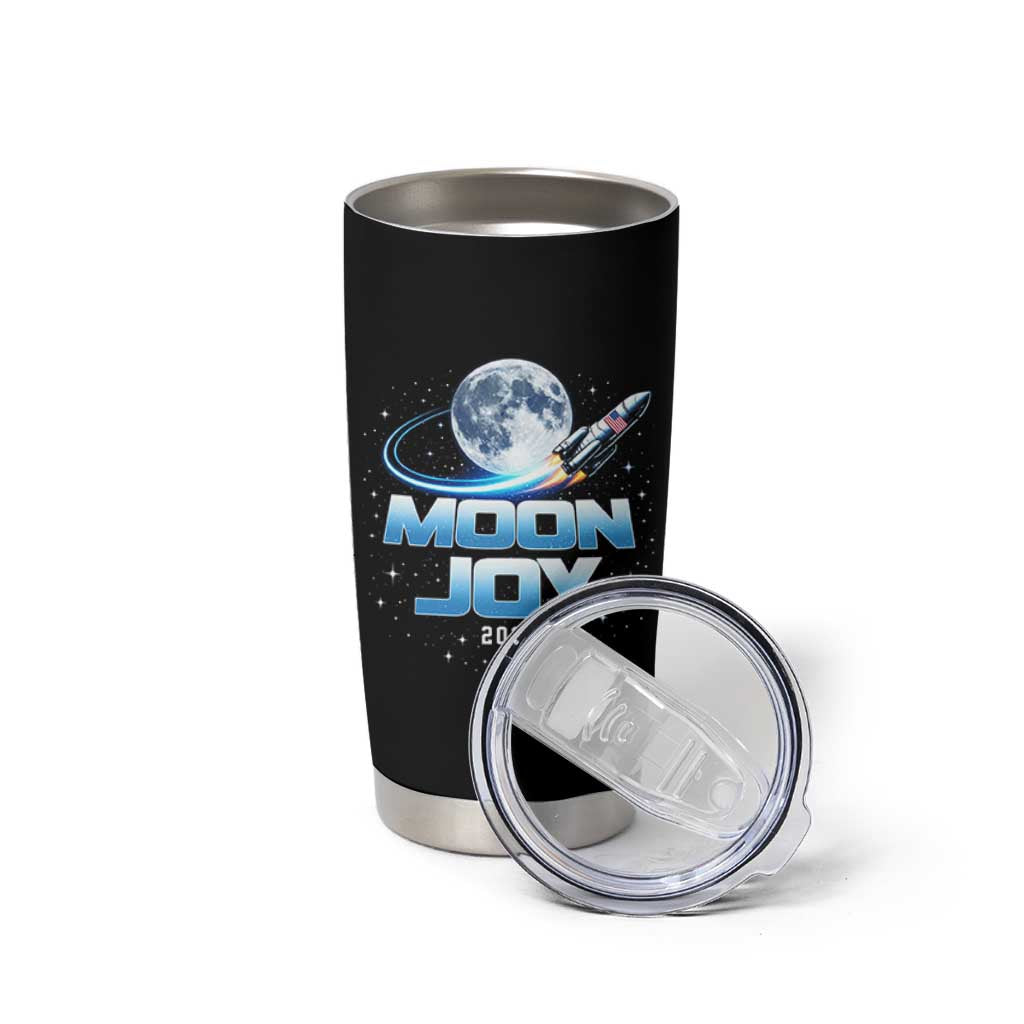 Celestial Moon Joy 2026 Tumbler Cup Rocket Launch '26 Lunar Mission Celebration