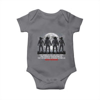 Historic 2026 Lunar Mission Crew Celebration Baby Onesie Proud To Be Beyond Low Earth Orbit