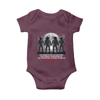 Historic 2026 Lunar Mission Crew Celebration Baby Onesie Proud To Be Beyond Low Earth Orbit