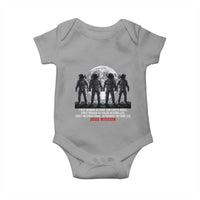 Historic 2026 Lunar Mission Crew Celebration Baby Onesie Proud To Be Beyond Low Earth Orbit
