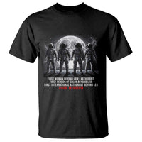 Historic 2026 Lunar Mission Crew Celebration T Shirt Proud To Be Beyond Low Earth Orbit