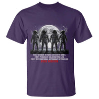 Historic 2026 Lunar Mission Crew Celebration T Shirt Proud To Be Beyond Low Earth Orbit