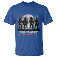 Historic 2026 Lunar Mission Crew Celebration T Shirt Proud To Be Beyond Low Earth Orbit