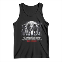 Historic 2026 Lunar Mission Crew Celebration Tank Top Proud To Be Beyond Low Earth Orbit