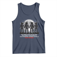 Historic 2026 Lunar Mission Crew Celebration Tank Top Proud To Be Beyond Low Earth Orbit