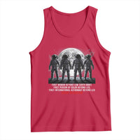 Historic 2026 Lunar Mission Crew Celebration Tank Top Proud To Be Beyond Low Earth Orbit