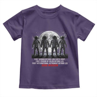 Historic 2026 Lunar Mission Crew Celebration Toddler T Shirt Proud To Be Beyond Low Earth Orbit