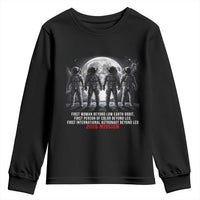 Historic 2026 Lunar Mission Crew Celebration Youth Sweatshirt Proud To Be Beyond Low Earth Orbit