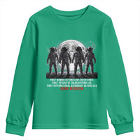 Historic 2026 Lunar Mission Crew Celebration Youth Sweatshirt Proud To Be Beyond Low Earth Orbit