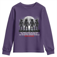 Historic 2026 Lunar Mission Crew Celebration Youth Sweatshirt Proud To Be Beyond Low Earth Orbit