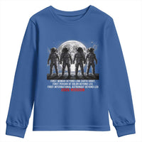 Historic 2026 Lunar Mission Crew Celebration Youth Sweatshirt Proud To Be Beyond Low Earth Orbit