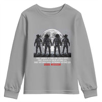Historic 2026 Lunar Mission Crew Celebration Youth Sweatshirt Proud To Be Beyond Low Earth Orbit