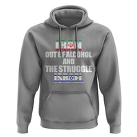 Iran Out Of Alcohol And The Struggle Israel Flag Hoodie Funny Wordplay Political Satire