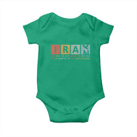 Iran The War Is Meant To Be Continuous Vintage Graphic Baby Onesie Orwell Quotes Geopolitical Satire