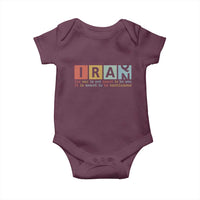 Iran The War Is Meant To Be Continuous Vintage Graphic Baby Onesie Orwell Quotes Geopolitical Satire