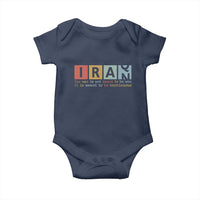 Iran The War Is Meant To Be Continuous Vintage Graphic Baby Onesie Orwell Quotes Geopolitical Satire