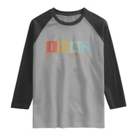 Iran The War Is Meant To Be Continuous Vintage Graphic Raglan Shirt Orwell Quotes Geopolitical Satire