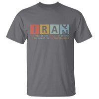 Iran The War Is Meant To Be Continuous Vintage Graphic T Shirt Orwell Quotes Geopolitical Satire