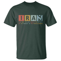 Iran The War Is Meant To Be Continuous Vintage Graphic T Shirt Orwell Quotes Geopolitical Satire
