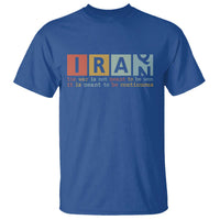 Iran The War Is Meant To Be Continuous Vintage Graphic T Shirt Orwell Quotes Geopolitical Satire