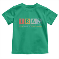 Iran The War Is Meant To Be Continuous Vintage Graphic Toddler T Shirt Orwell Quotes Geopolitical Satire