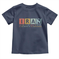 Iran The War Is Meant To Be Continuous Vintage Graphic Toddler T Shirt Orwell Quotes Geopolitical Satire