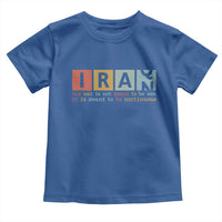 Iran The War Is Meant To Be Continuous Vintage Graphic Toddler T Shirt Orwell Quotes Geopolitical Satire