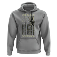 250 Years of Freedom Camo Flag Hoodie We The People Second Amendment 1776-2026 Patriotic