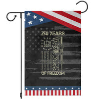 250 Years of Freedom Camo Flag Patriotic Garden Flag We The People Second Amendment 1776-2026 Patriotic