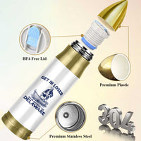 Get In Loser We are Crossing The Delaware Bullet Tumbler Funny George Washington Nautical Humor Graphic